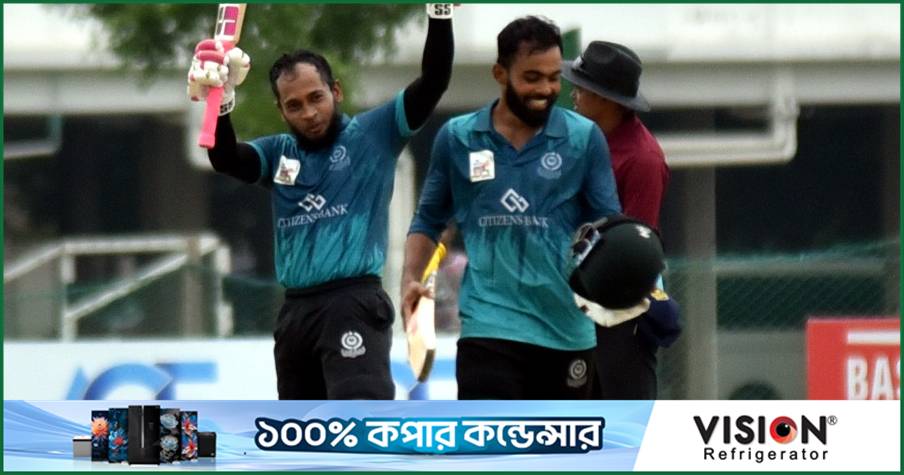 মুশফিক-হৃদয়ের ব্যাটিং ঝড়ে গাজী গ্রুপকে উড়িয়ে দিল মোহামেডান